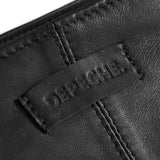 DEPECHE Cool crossbody taske i kvalitetslæder Crossover 226 Black/Black