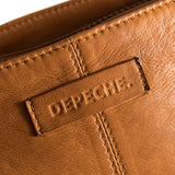 DEPECHE Cool crossbody taske i kvalitetslæder Crossover 014 Cognac