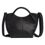 Crossover i koskind med tube - strop - detaljer / 17000 - Black - DEPECHE