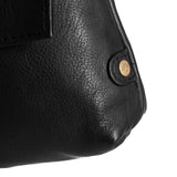 Crossover skindtaske dekoreret med metalring / 15306 - Black - DEPECHE