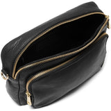Crossover taske med front lomme / 14132 - Black - DEPECHE