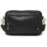 Crossover taske med front lomme / 14132 - Black - DEPECHE