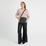 DEPECHE Crossover taske med front lomme Crossover 099 Black
