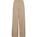 Dolia HW bukser fuld længde / 100258 - Cream Pin Stripe - DEPECHE