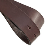 DEPECHE Eksklusivt læderbælte med smukt spænde Belt 161 Dark brown