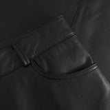 Elegant underknee Evi pencil lædernederdel / 51088 - DEPECHE