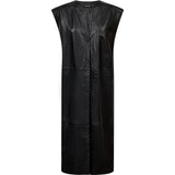Depeche leather wear Eliza lang skindvest Vest 099 Black