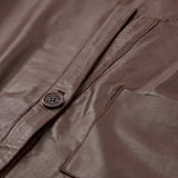 Eliza lang skindvest / 51470 - Coffee - DEPECHE