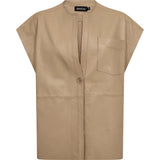 Eliza skindvest / 51408 - Cream - DEPECHE
