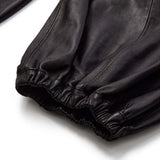Depeche leather wear Ella ballon bukser i blødt lammeskind Pants 099 Black