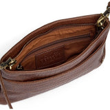 DEPECHE Fashion Favourites croco clutch i skind Clutch 326 Cognac Croco