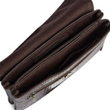 DEPECHE Fashion Favourites croco pung i skind Purse / Credit card holder 265 Brown Croco