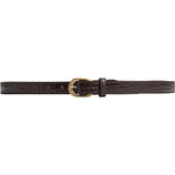 DEPECHE Fashion Favourites croco smalt bælte Belt 265 Brown Croco