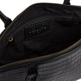 Fashion Favourites Håndtaske / 17444 - Black croco - DEPECHE
