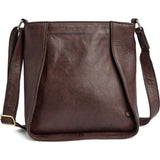 Feminin skind crossover taske / 17116 - Coffee - DEPECHE