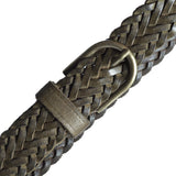 DEPECHE Flettet bælte Belt 049 Army Green