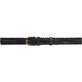 Flettet bælte / 16350 - Black/Brass - DEPECHE