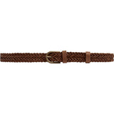DEPECHE Flettet bælte Belt 014 Cognac