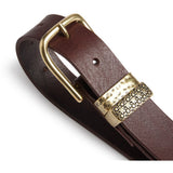 Jeans Belt / 16480 - Dark brown - DEPECHE