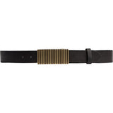 Jeansbælte / 17398 - Black/Brass - DEPECHE