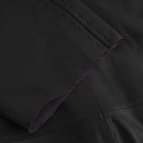 Julia kortærmet skindskjorte / 51210 - Black - DEPECHE