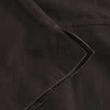 Julia kortærmet skindskjorte / 51210 - Chocolate - DEPECHE