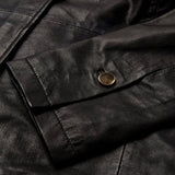 Kenya læderblazer / 51288 - Black - DEPECHE