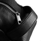 DEPECHE Klassisk kosmetiktaske i blødt læder Accessories 099 Black
