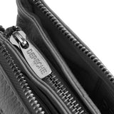 DEPECHE Klassisk lille taske/ clutch i blødt læder Small bag / Clutch 099 Black