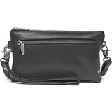 DEPECHE Klassisk lille taske/ clutch i blødt læder Small bag / Clutch 099 Black