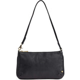 DEPECHE Klassisk skind skuldertaske Shoulderbag / Handbag 099 Black