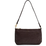 DEPECHE Klassisk skind skuldertaske Shoulderbag / Handbag 106 Coffee