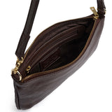 DEPECHE Klassisk skind skuldertaske Shoulderbag / Handbag 106 Coffee