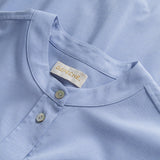 Langærmet oversize Fay skjorte / 100012 - Blue - DEPECHE