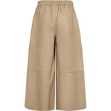 Depeche leather wear Lauren 7/8 dels skindbuks Pants 177 Cream