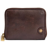 DEPECHE Lille enkel pung i blødt skind Purse / Credit card holder 106 Coffee