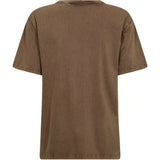 Liza bomulds t-shirt / 100412 - Khaki Washed - DEPECHE