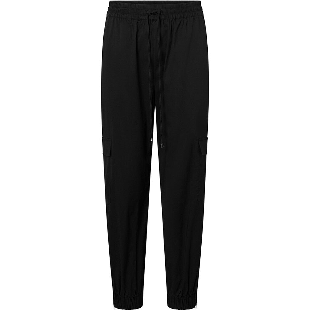 Loose fit Abi cargo bukser (RW) / 100006 - Black