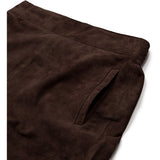 Lorina ruskindsnederdel / 51390 - Dusty brown - DEPECHE