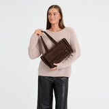 DEPECHE Madrid Skuldertaske Shoulderbag / Handbag 008 Chocolate