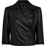 Depeche leather wear Margo skindjakke Jacket 099 Black