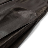 Mia loose fit skindbukser / 51332 - Chocolate - DEPECHE