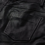 Depeche leather wear Milla Balloon Barrel Skindbuks Pants 099 Black