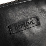Mobiltaske dekoreret med flet / 15806 - Black - DEPECHE
