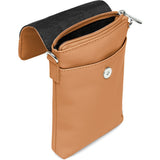 DEPECHE Mobiltaske i blødt læder Mobilebag 014 Cognac