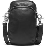 DEPECHE Mobiltaske i blødt vintage look skind Mobilebag 099 Black