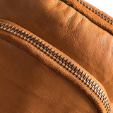 DEPECHE Mobiltaske i blødt vintage look skind Mobilebag 014 Cognac