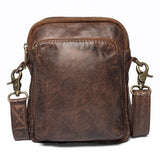 DEPECHE Mobiltaske i lækker skindkvalitet Mobilebag 068 Winter brown