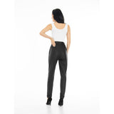 Moderne Carrie RW skindbuks med loose fitting / 50022 - Black - DEPECHE