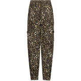 Moni Cargo Bukser / 100458 - Leopard Printed - DEPECHE